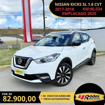 NISSAN KICKS 1.6 16V FLEXSTART SL 4P XTRONIC